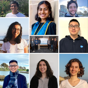 collage of headshot of awardees