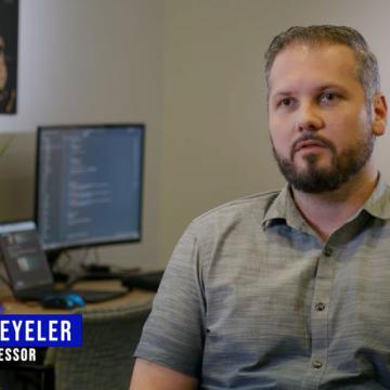 Michael Beyeler, assistant professor at UCSB Santa Barbara